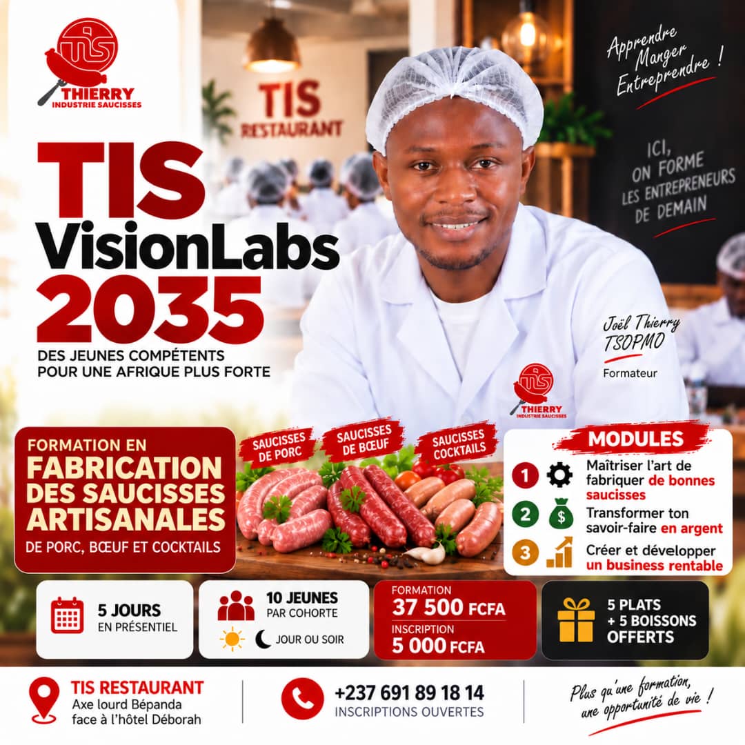 TIS VisionLabs 2035 - Formation en fabrication des saucisses